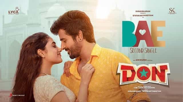 Bae Lyrics - Don | Aditya R K