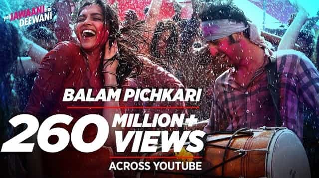 Balam Pichkari Lyrics - Yeh Jawaani Hai Deewani