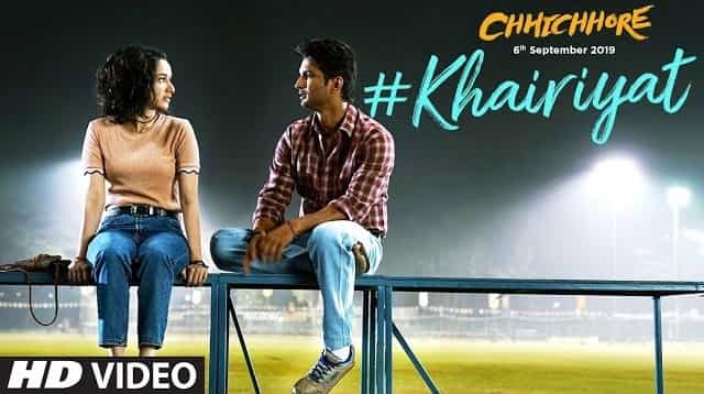 Khairiyat Lyrics - Chhichhore | Arijit Singh