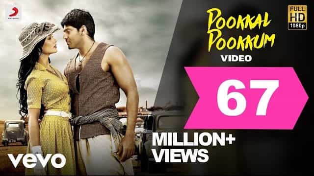 Pookal Pookum Tharunam Lyrics - Madharasapattinam