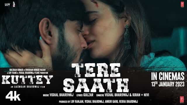 Tere Saath Lyrics - Kuttey | Vishal Bhardwaj