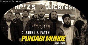 Punjabi Munde Lyrics - G. Sidhu | Fateh
