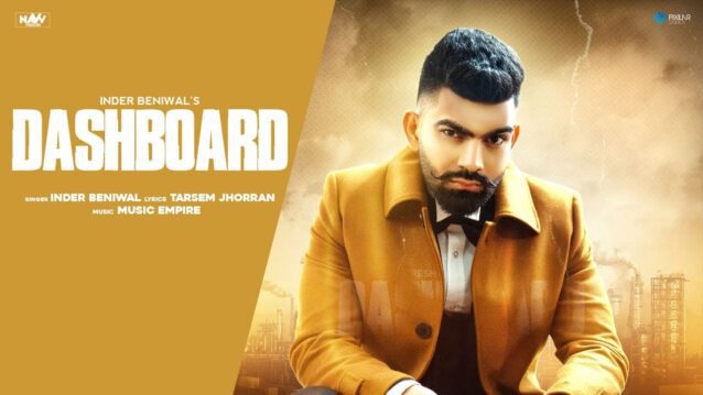 Dashboard Lyrics - Inder Beniwal