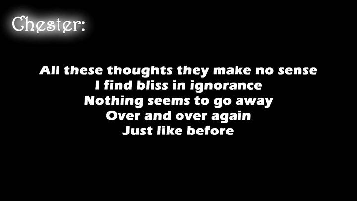 Full Lyrics Of One Step Closer Song Full Lyrics Of One Step Closer Song
