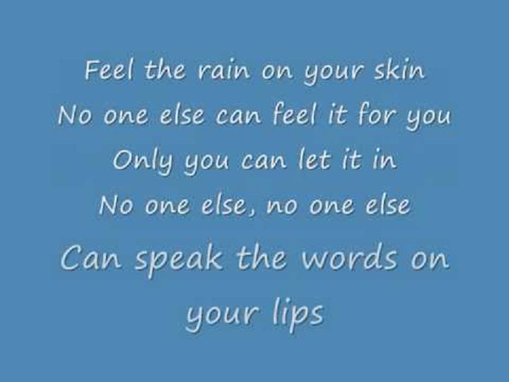 Full Lyrics Of Unwritten Song Full Lyrics Of Unwritten Song