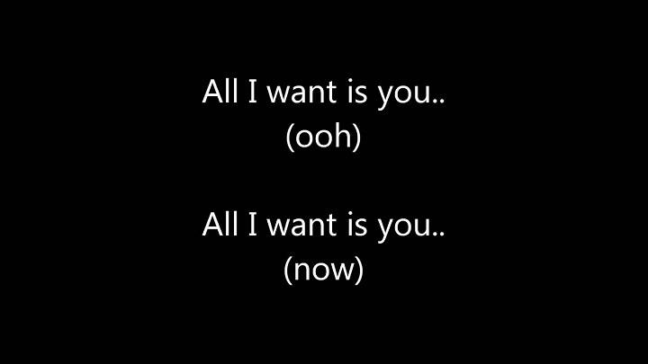 Full Lyrics Of All I Want Is You Song Miguel Full Lyrics Of All I Want Is You Song Miguel