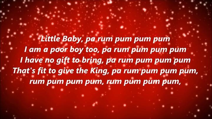 Full Lyrics Of Pentatonix Little Drummer Boy Song Full Lyrics Of Pentatonix Little Drummer Boy Song