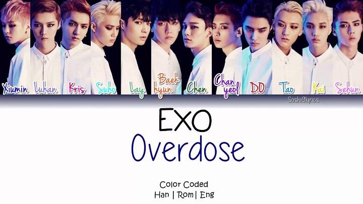“The Lyrics of EXO’s ‘Overdose'” "The Lyrics of EXO's 'Overdose'"