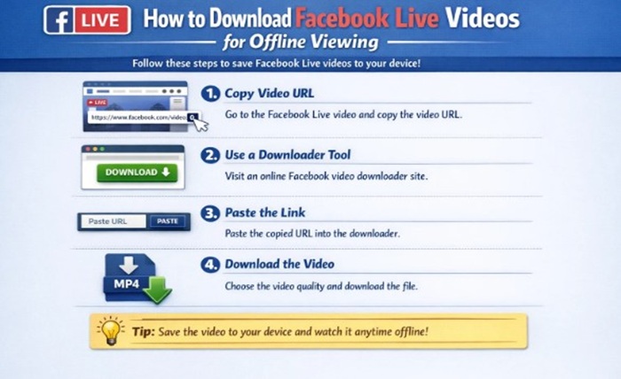 How to Download Facebook Live Videos for Offline Viewing How to Download Facebook Live Videos for Offline Viewing