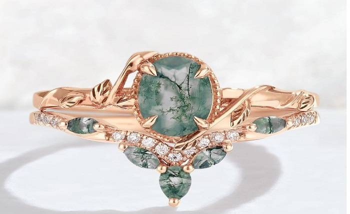 The Natural Beauty of Moss Agate Rings and Opal Rings: A Guide to Unique Gemstone Jewelry The Natural Beauty of Moss Agate Rings and Opal Rings: A Guide to Unique Gemstone Jewelry
